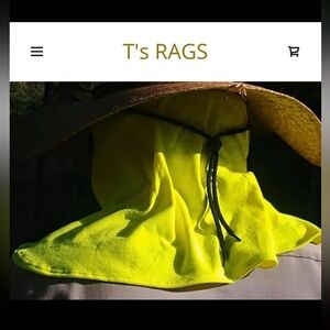 3 Pack Yellow Protective Head Rag